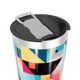 Copo Térmico - Estampa Geométrica Colorida