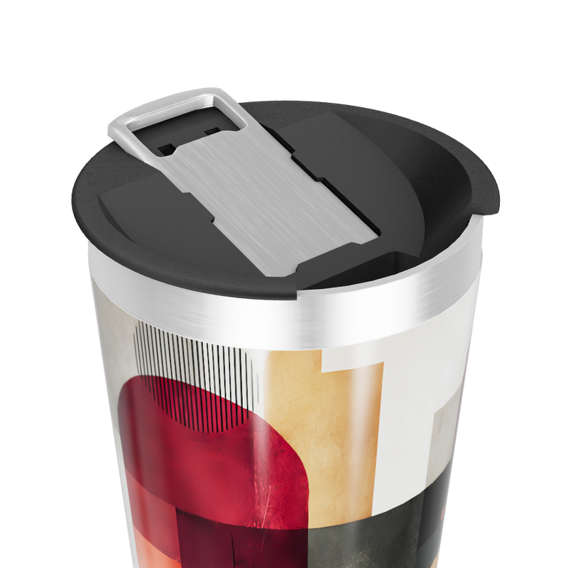 Copo Térmico - Estampa Geométrica Colorida