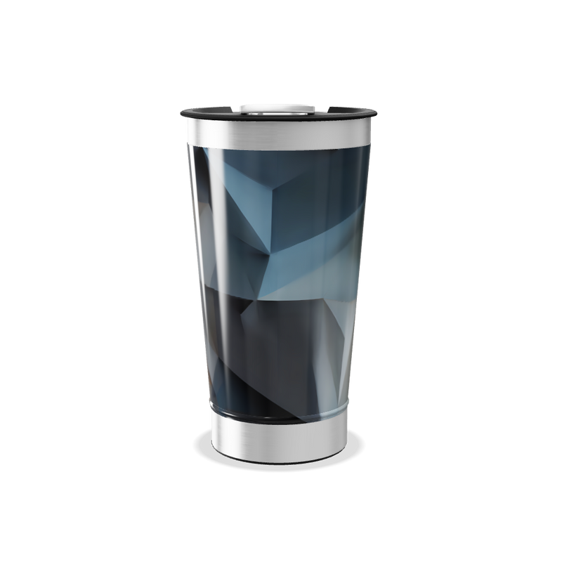 Copo Térmico - Geométrico Bege Aço Inox