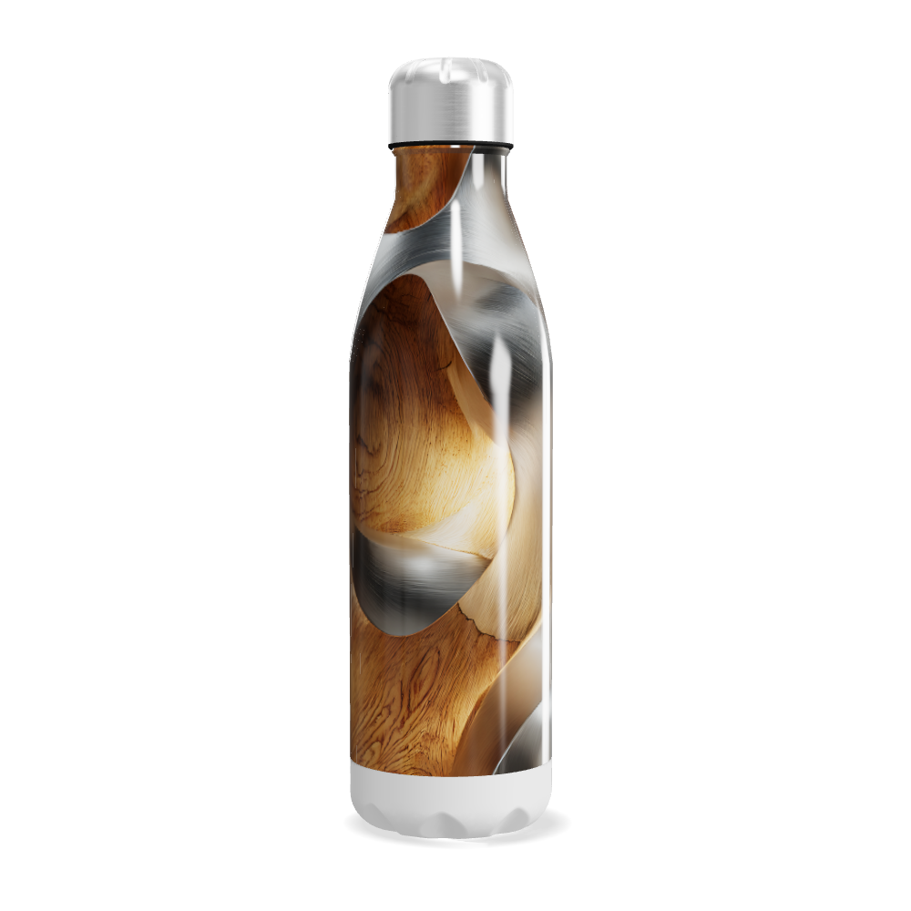 Garrafa Inox Design Cores Metalizadas