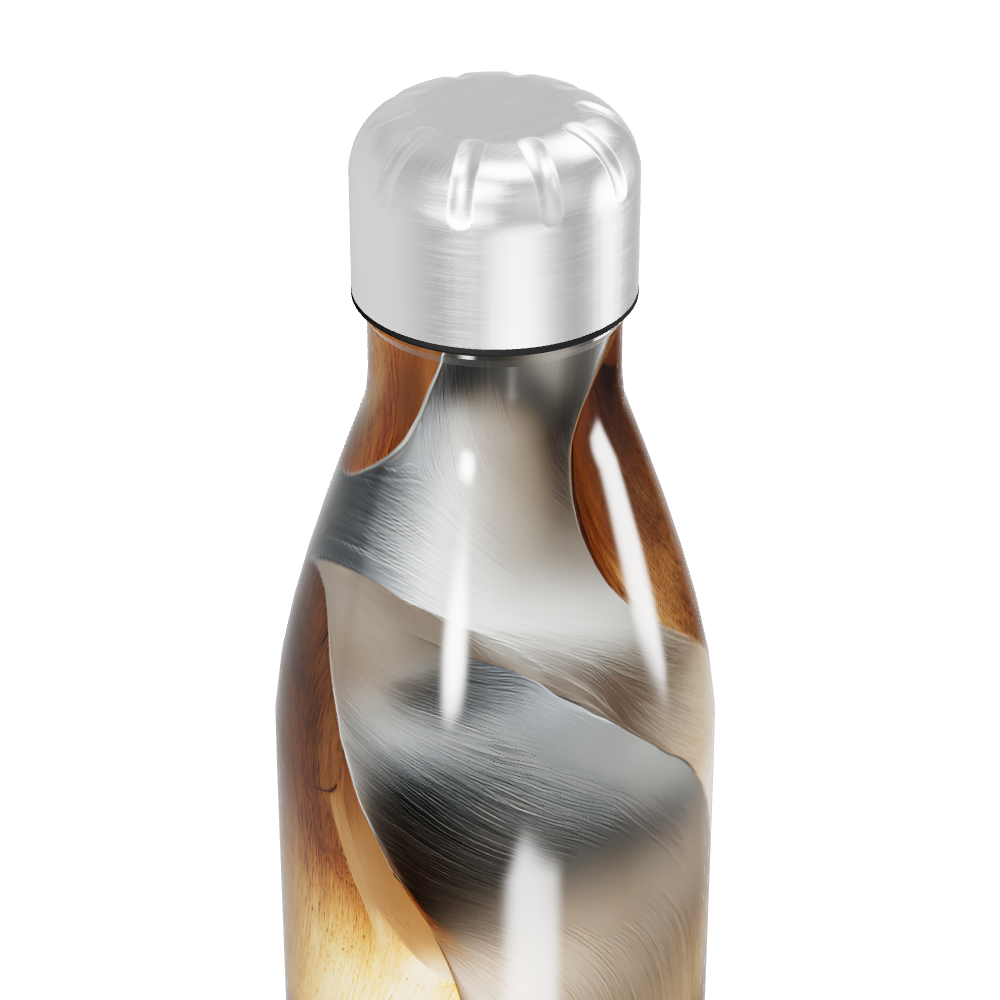 Garrafa Inox Design Cores Metalizadas