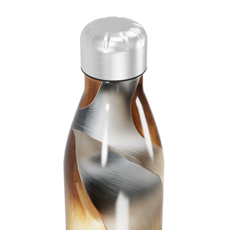 Garrafa Inox Design Cores Metalizadas