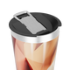 Copo Térmico - Com design geométrico colorido