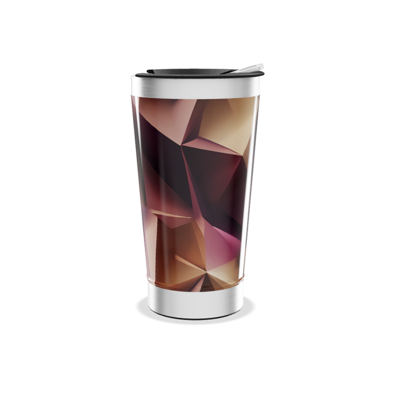 Copo Térmico - Estampa Geométrica Colorida