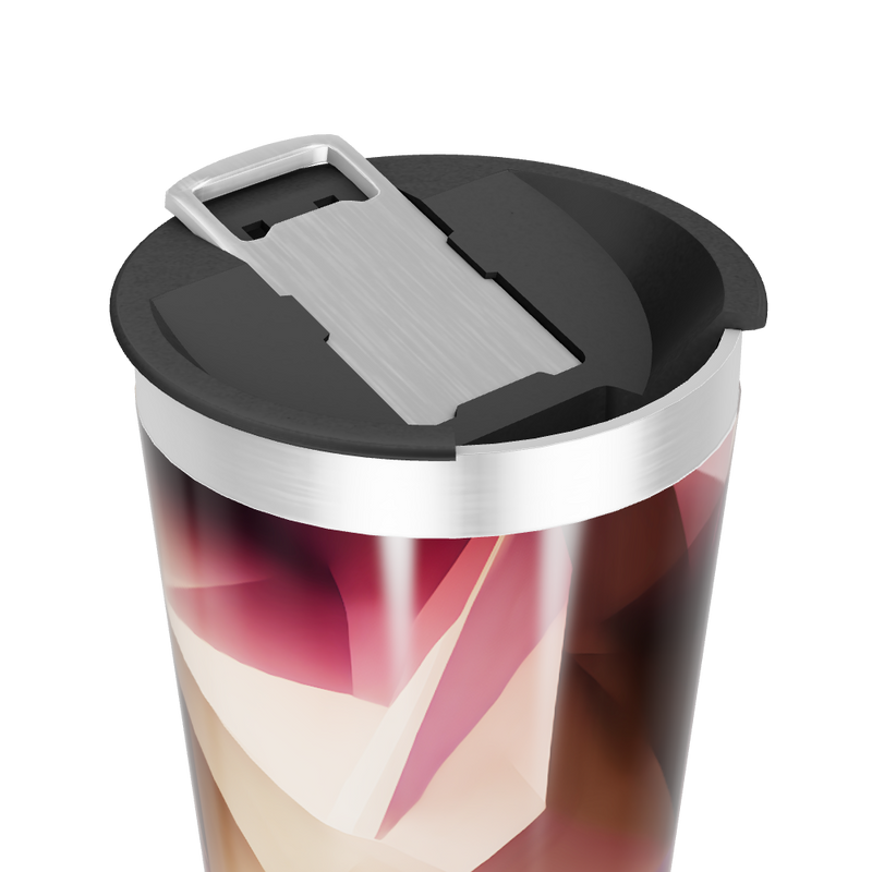 Copo Térmico - Estampa Geométrica Colorida