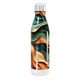 Garrafa Inox - Estampa Ondas Coloridas