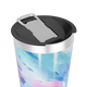 Copo Térmico - Pintura Azul Rosa Inox
