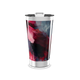 Copo Térmico - Abstrato Vermelho e Preto