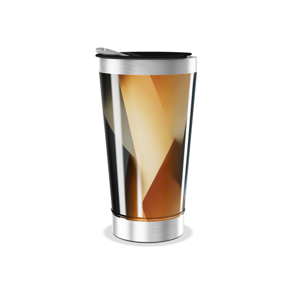 Copo Térmico - Estampa Geométrica Colorida