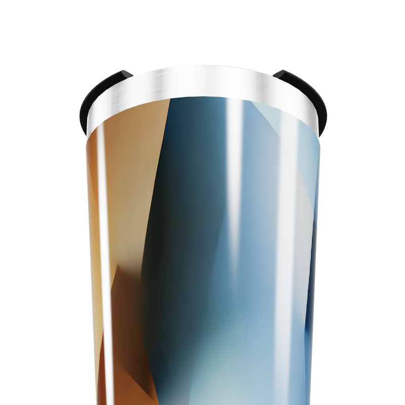 Copo Térmico - Estampa Geométrica Colorida