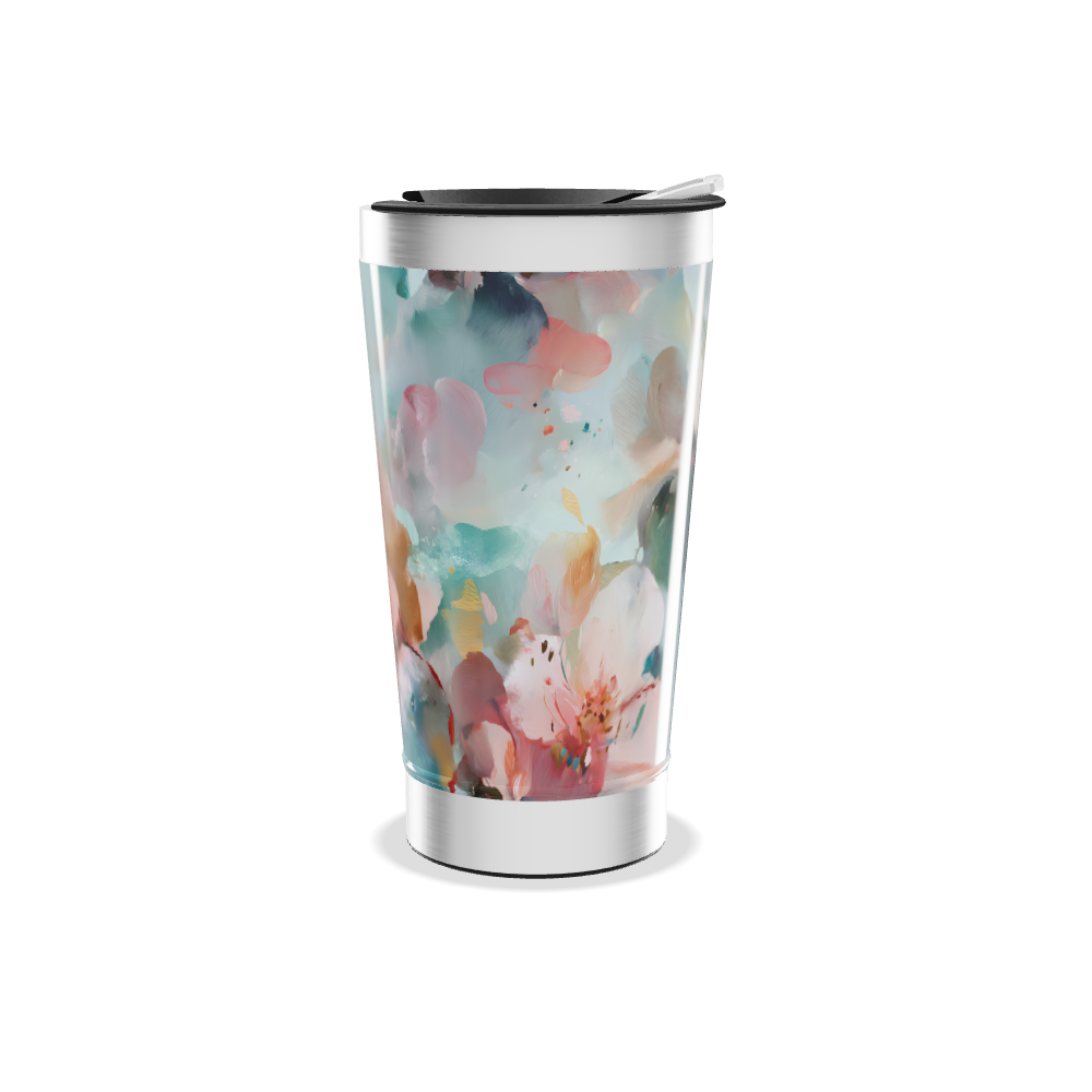 Copo Térmico - Floral Colorido