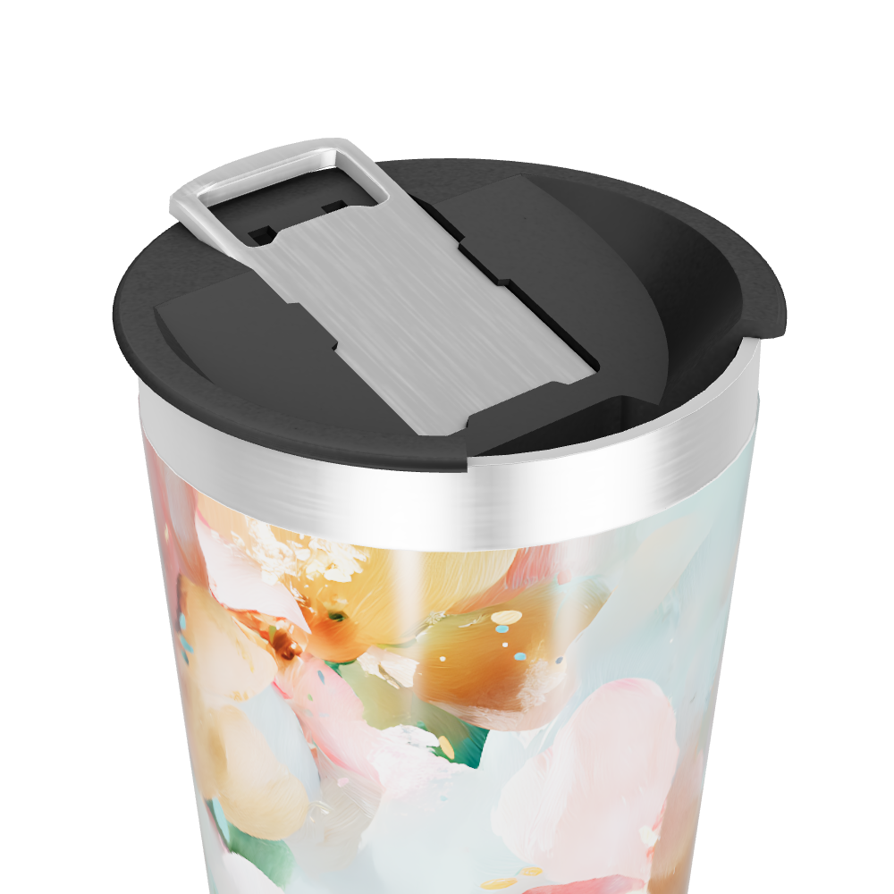 Copo Térmico - Floral Colorido