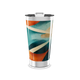 Copo Térmico - Colorido Abstrato Aço Inox