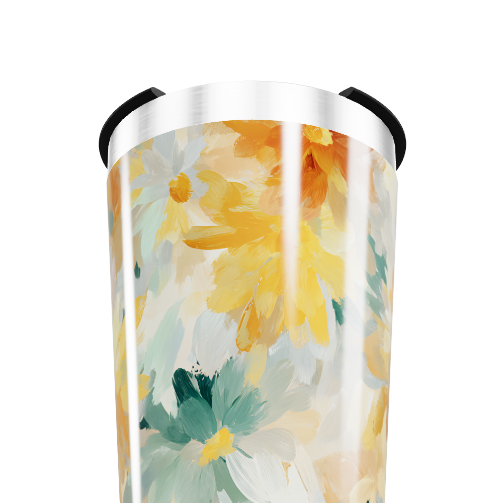 Copo Térmico - Floral Colorido