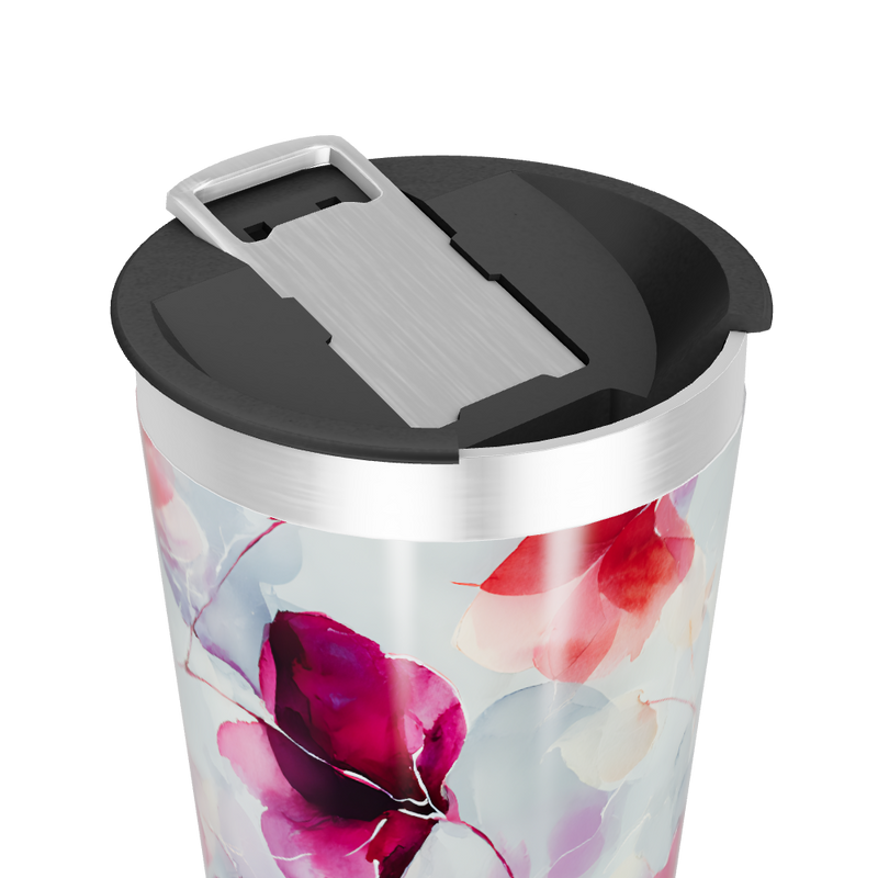 Copo Térmico - Floral Aquarela