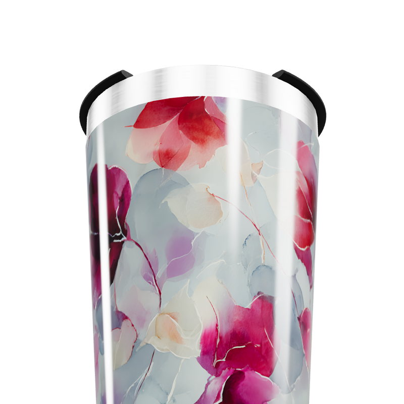 Copo Térmico - Floral Aquarela