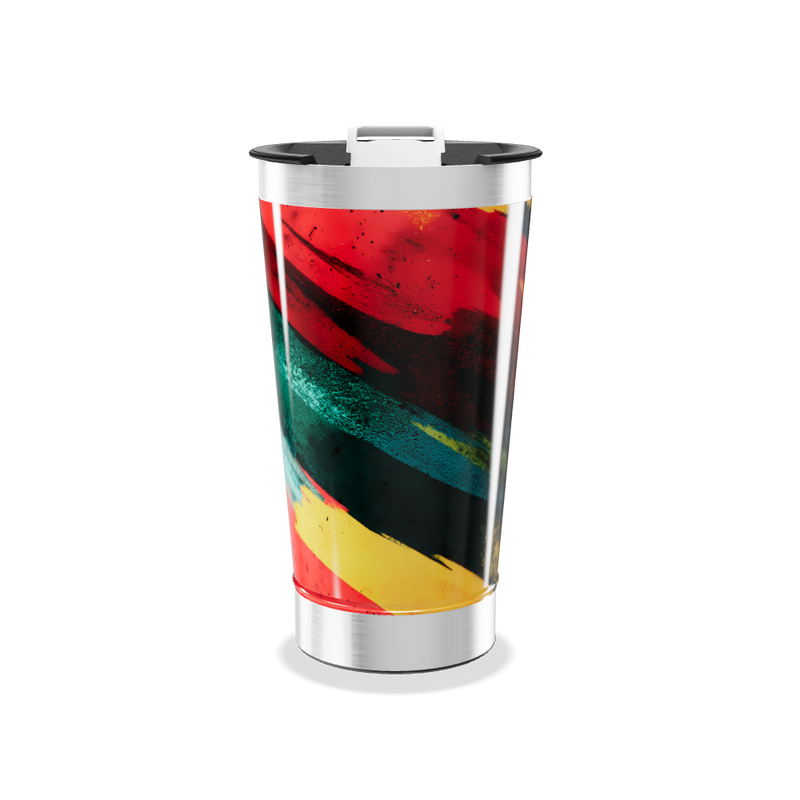 Copo Térmico - Estampa Colorida Aço Inox