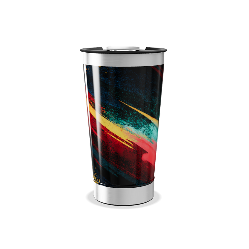 Copo Térmico - Estampa Colorida Aço Inox