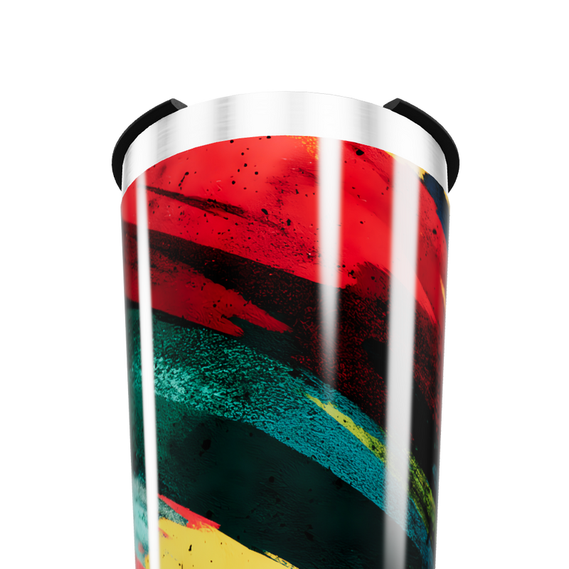 Copo Térmico - Estampa Colorida Aço Inox