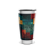 Copo Térmico - Estampa Geométrica Colorida