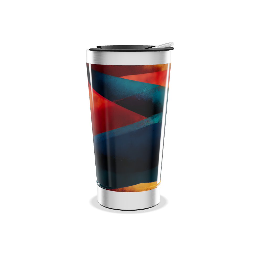 Copo Térmico - Estampa Colorida Aço Inox