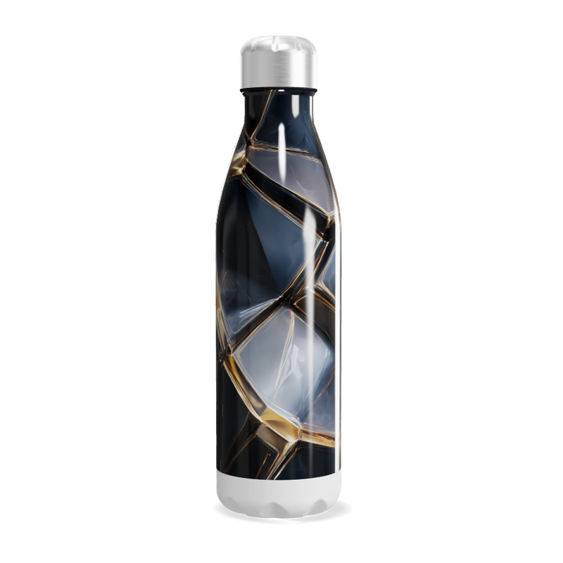 Garrafa Inox - Design Abstrato Multicor