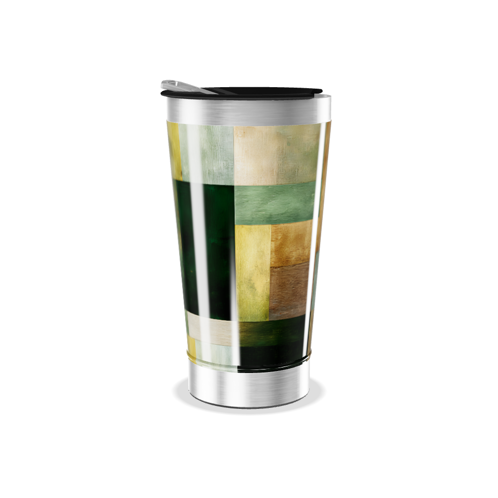 Copo Térmico - Estampa Colorida Madeira