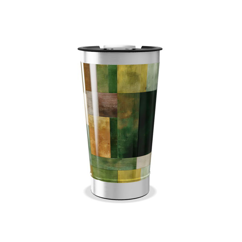 Copo Térmico - Estampa Colorida Madeira