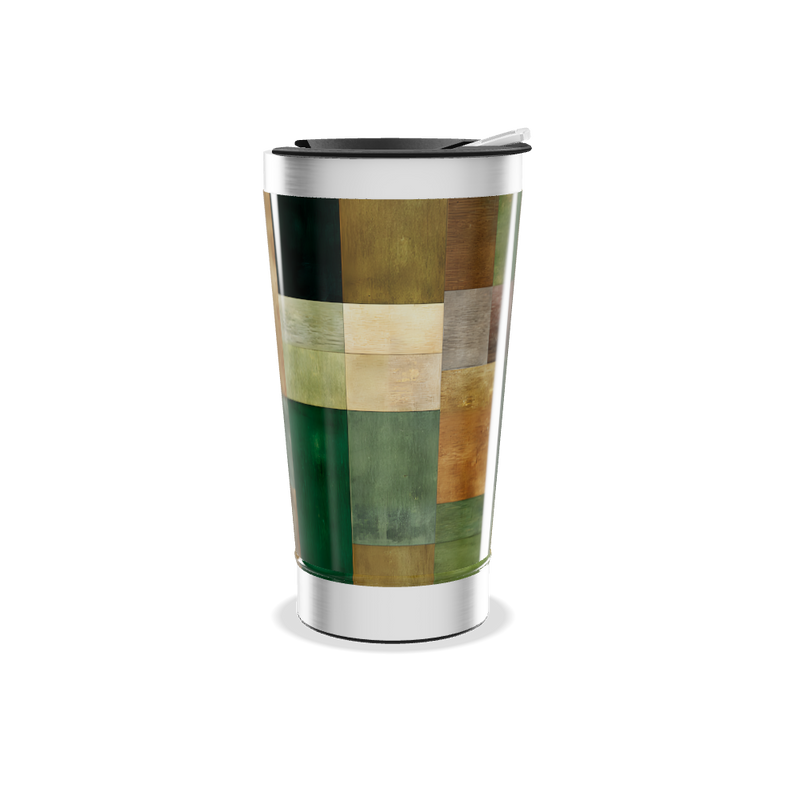 Copo Térmico - Estampa Colorida Madeira