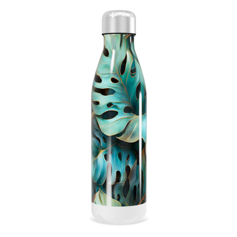 Garrafa Inox - Folhagem Tropical
