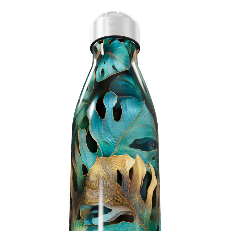 Garrafa Inox - Folhagem Tropical