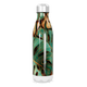 Garrafa Inox - Folhagem Tropical Verde