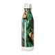 Garrafa Inox - Folhagem Tropical Verde