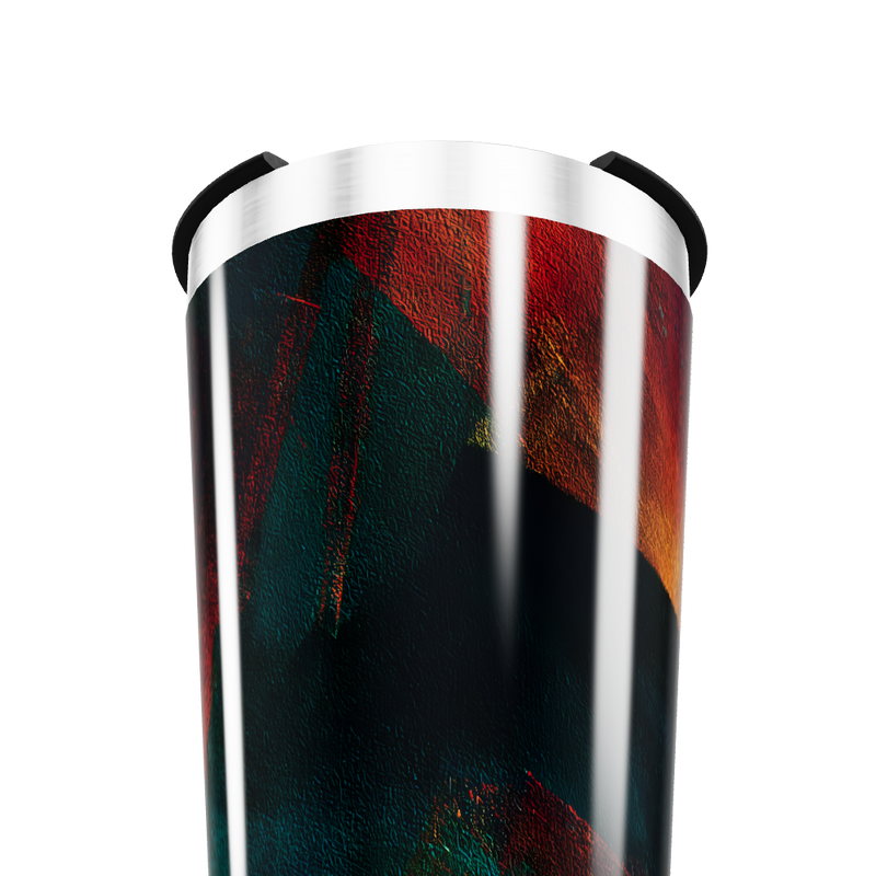 Copo Térmico - Abstrato Colorido Inox