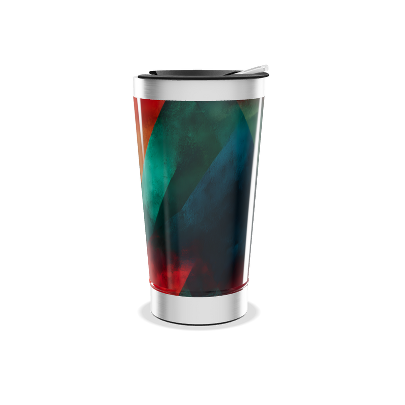 Copo Térmico - Estampa Colorida Inox