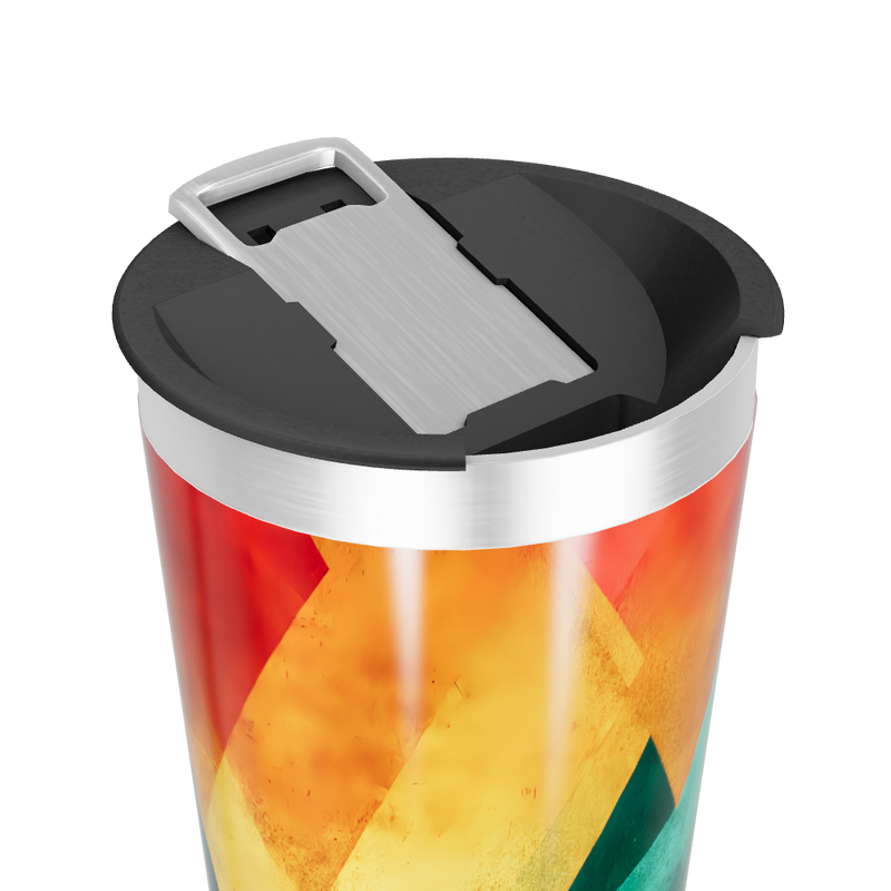 Copo Térmico - Estampa Colorida Inox