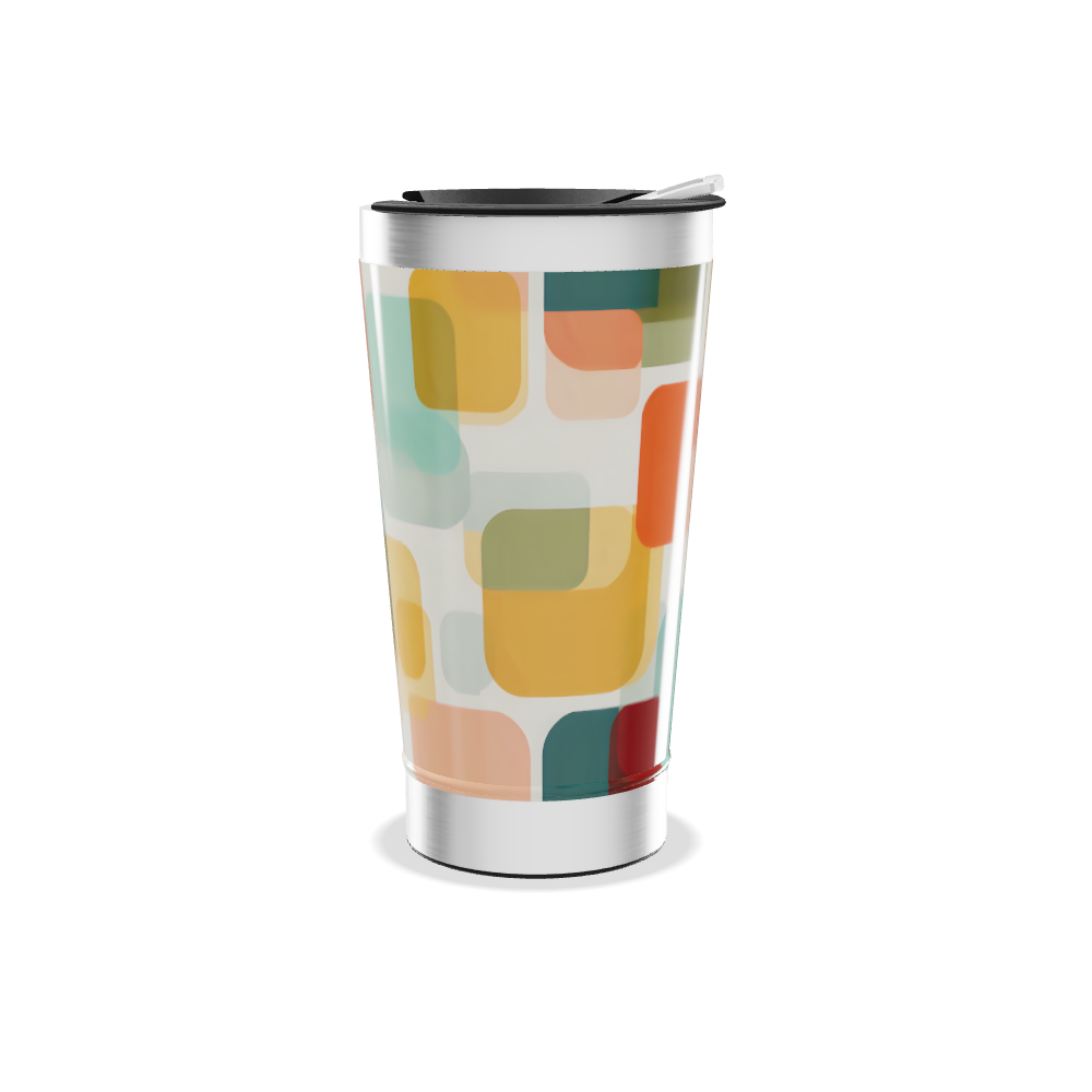 Copo Térmico - Estampado Multicolorido