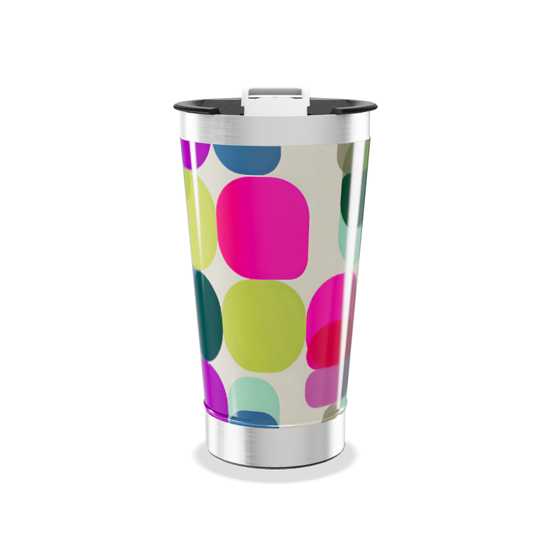Copo Térmico - Colorido com Bolhas