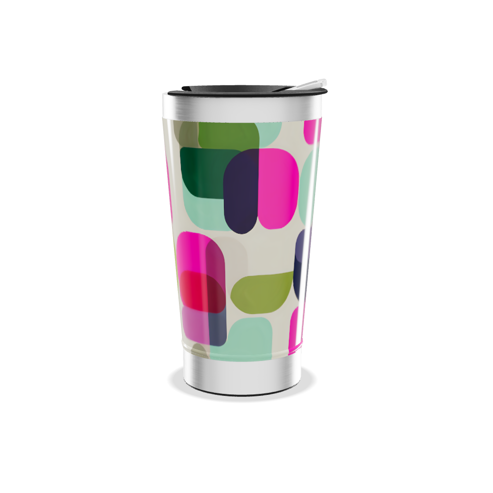Copo Térmico - Colorido com Bolhas