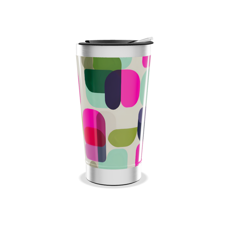 Copo Térmico - Colorido com Bolhas
