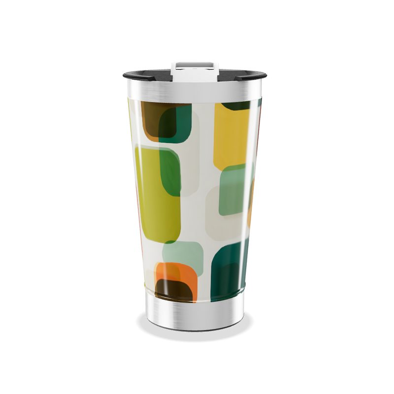 Copo Térmico - Estampado Multicolorido