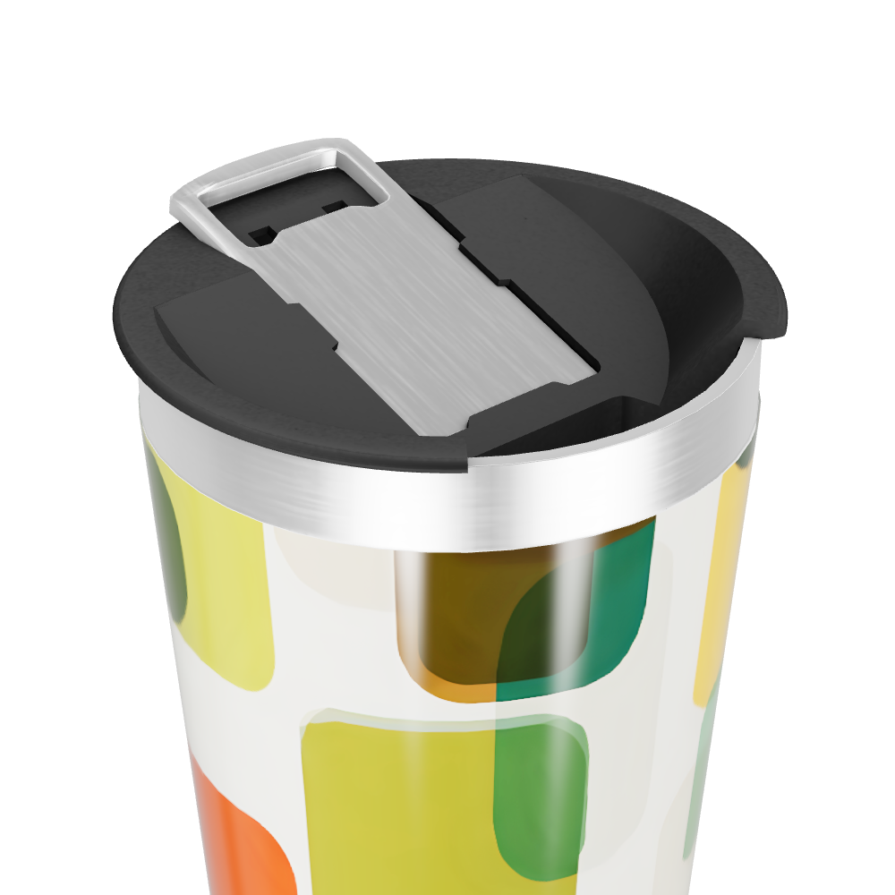 Copo Térmico - Estampado Multicolorido