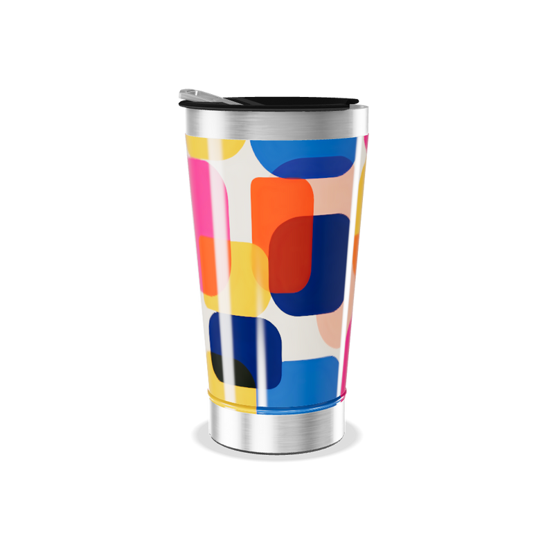 Copo Térmico - Estampado Colorido