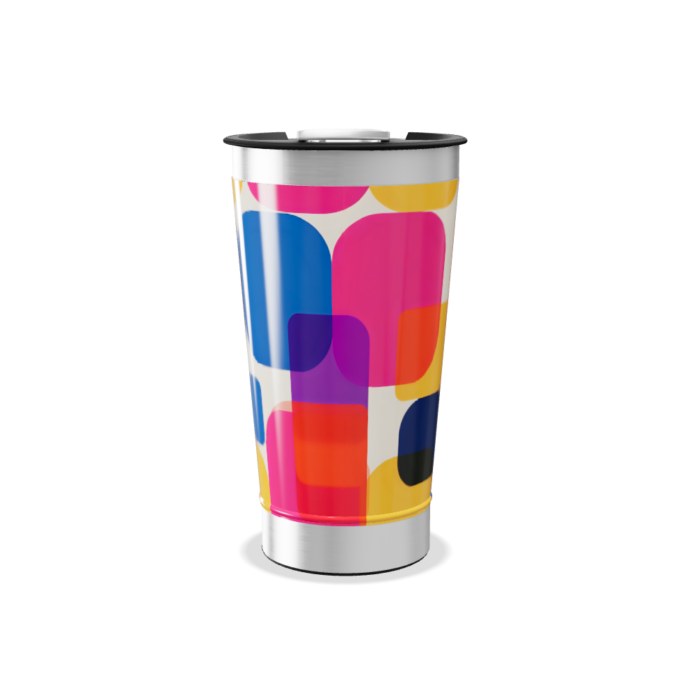 Copo Térmico - Estampado Colorido