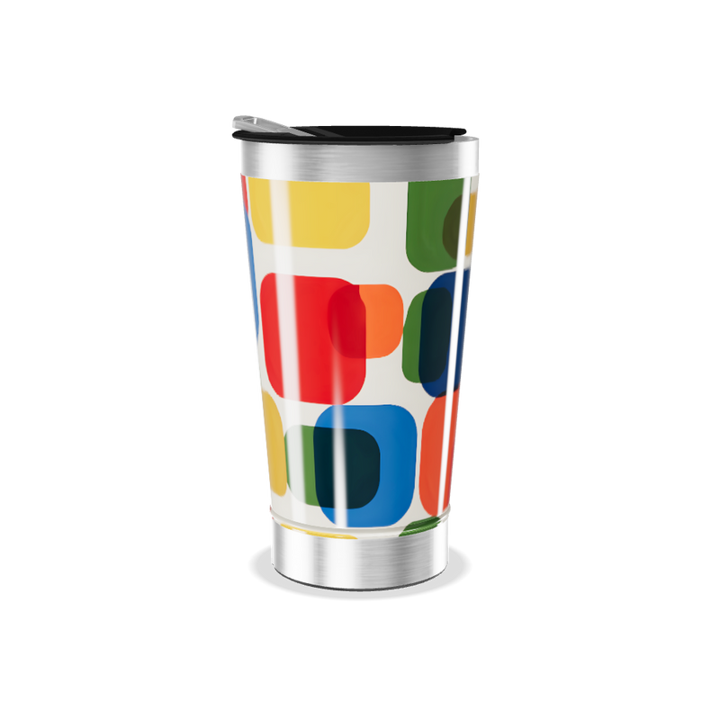 Copo Térmico - Estampado Colorido