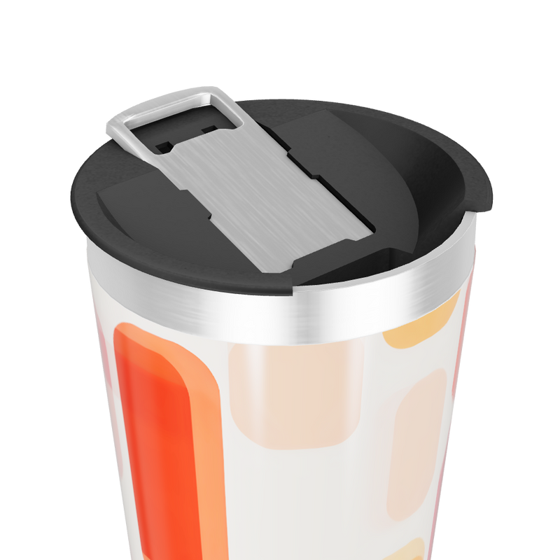 Copo Térmico - Estampa Colorida Geométrica