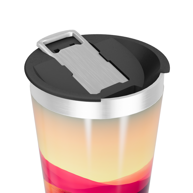 Copo Térmico - Paisagem Colorida Aço Inox