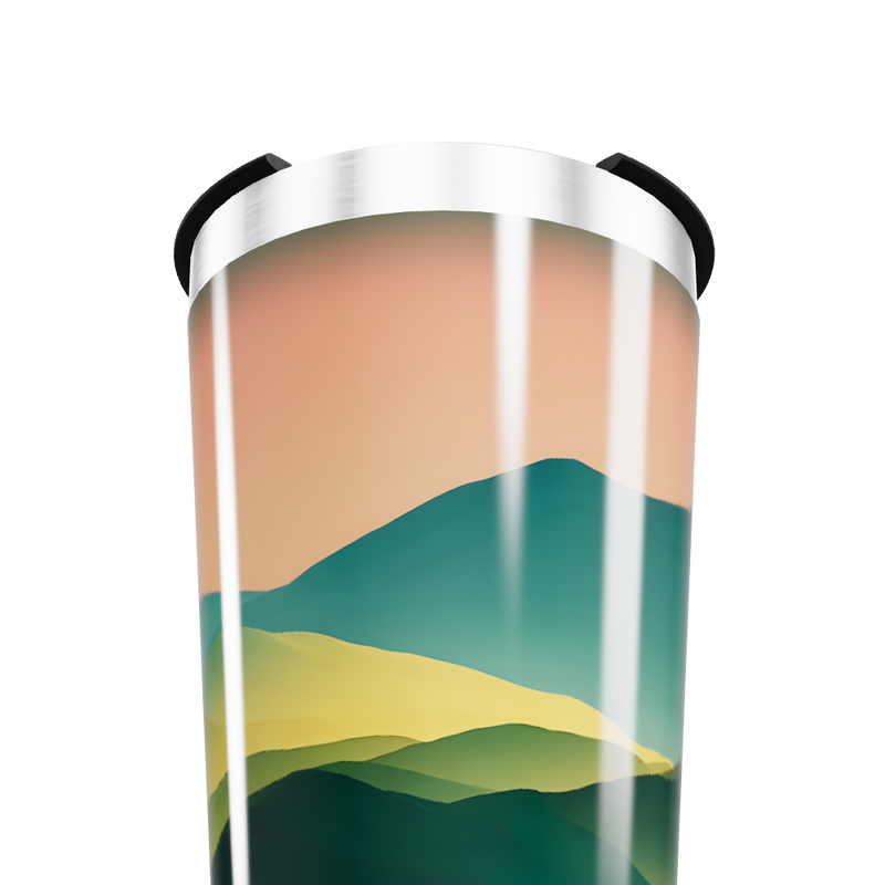 Copo Térmico - Paisagem Colorida