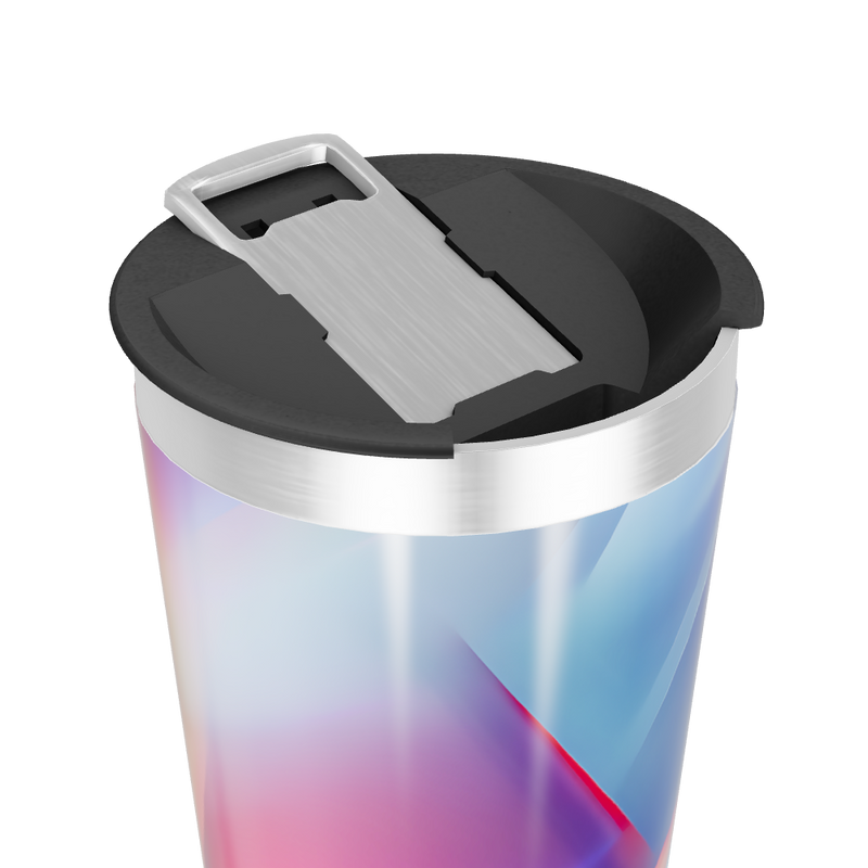 Copo Térmico - Estampa Geométrica Colorida