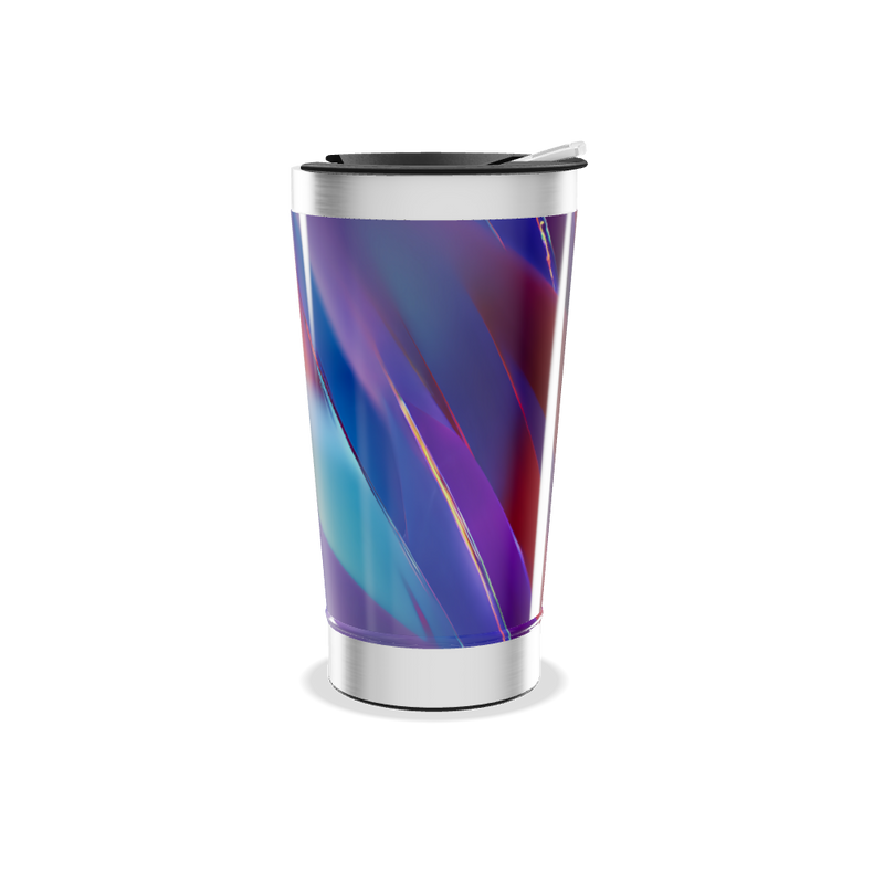 Copo Térmico - Estampa Colorida Aço Inox